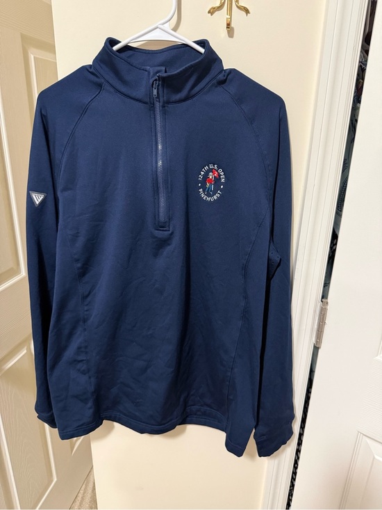 Levelwear Other - Levelwear Navy Quarter-Zip Pullover with Pinehurst U.S. Open Logo